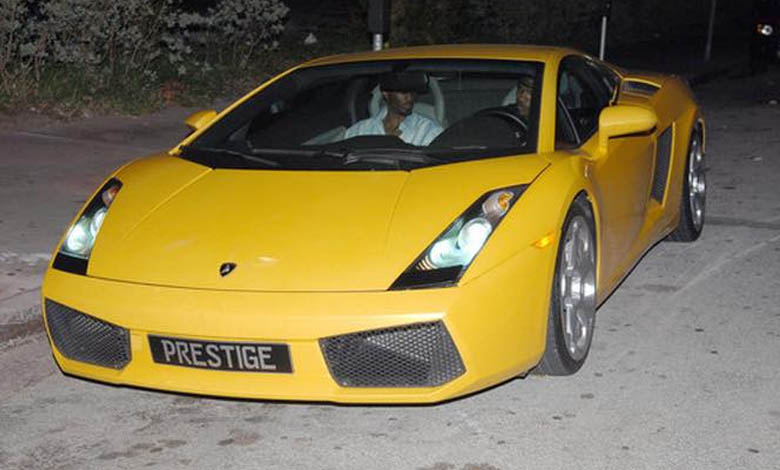 jamie foxx LAMBORGHINI GALLARDO