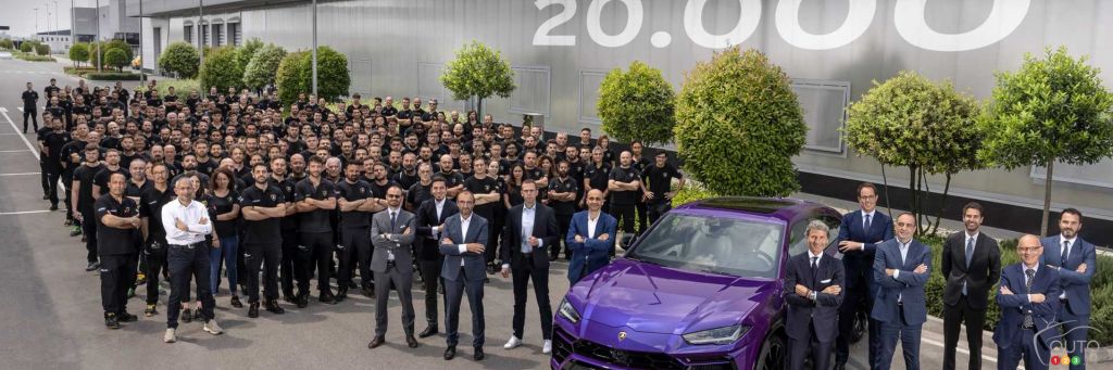 20,000th Lamborghini Urus