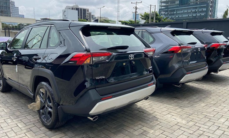 2022 Toyota Rav4 back view