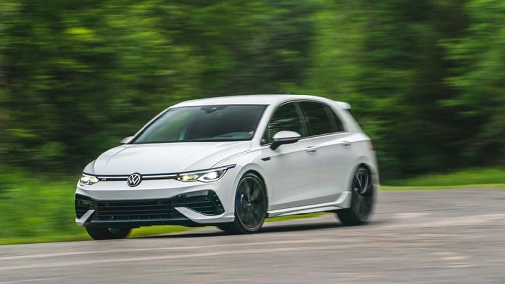 2022 Volkswagen Golf R front view