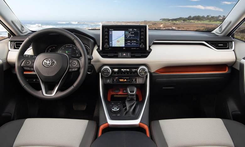 2022 toyota rav4 interior