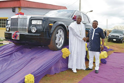 Bishop Tom Sampson Rolls Royce Phantom