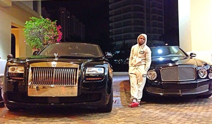 Floyd Mayweather Rolls Royce Wraith