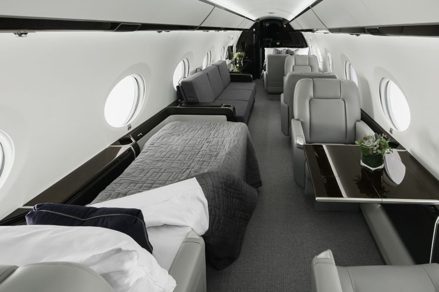 Gulfstream G450 interior