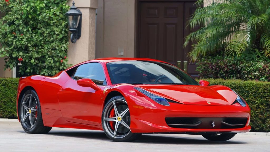 Floyd Mayweather Ferrari 458 Italia