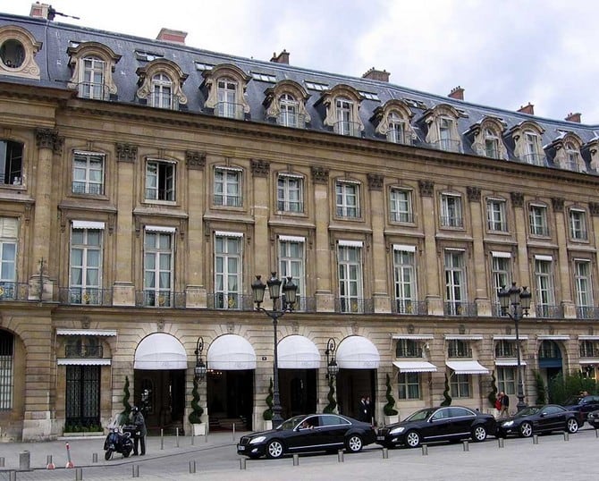 Hotel Ritz in Paris