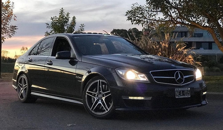 peter obi Mercedes Benz AMG C63