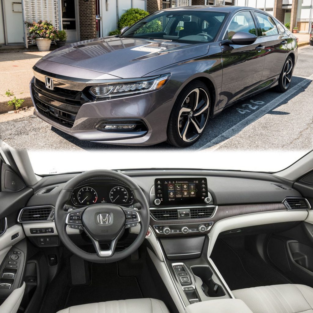 2018 honda accord interior