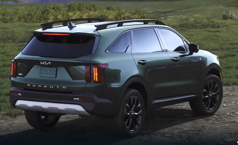 2022 Kia Sorento back view