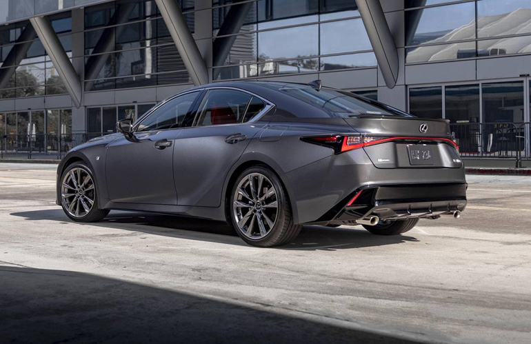 2022 Lexus IS 350 F SPORT Sedan BACK VIEW