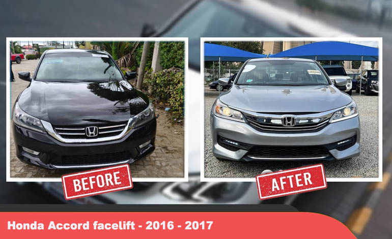 Honda Accord facelift - 2016 - 2017 