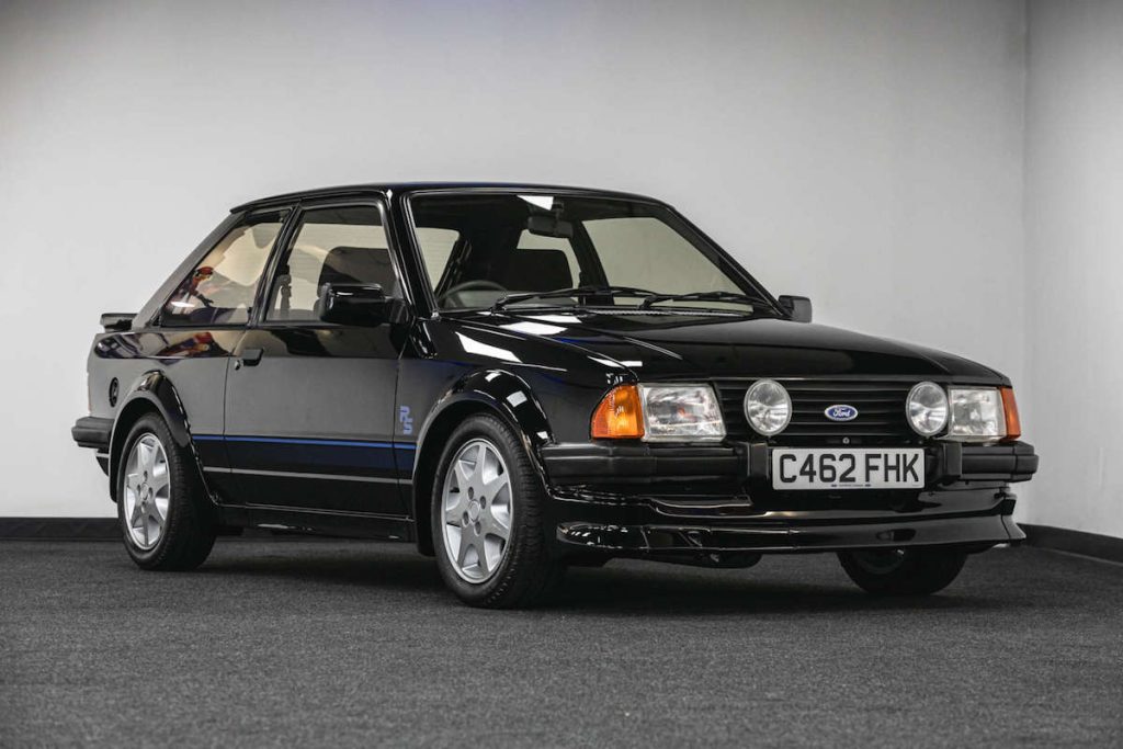 Princess Diana's Ford Escort RS Turbo