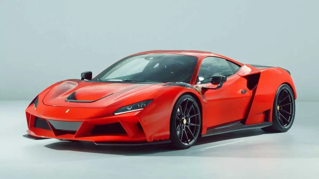 Tobi Adegboyega Ferrari F8 Tributo