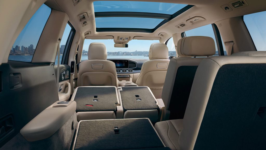 Seat Arrangement Inside The 2020 GLS 450