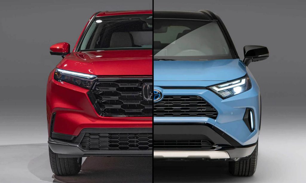 2023 Honda CR-V and 2023 Toyota RAV4