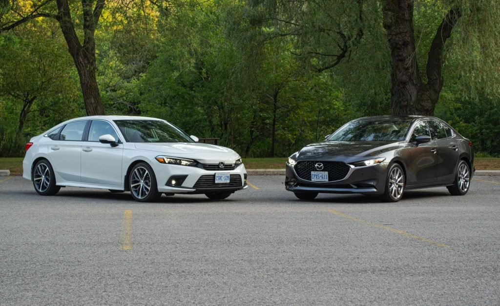 2023 Honda Civic Vs. 2023 Mazda3