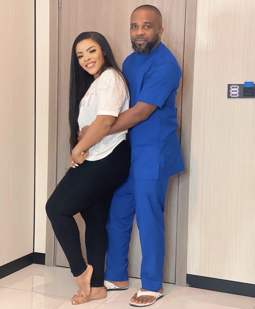 Laura Ikeji & Her Husband