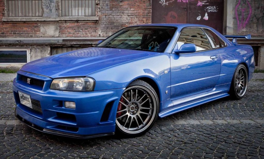 Paul Walker's Nissan R34 Skyline 