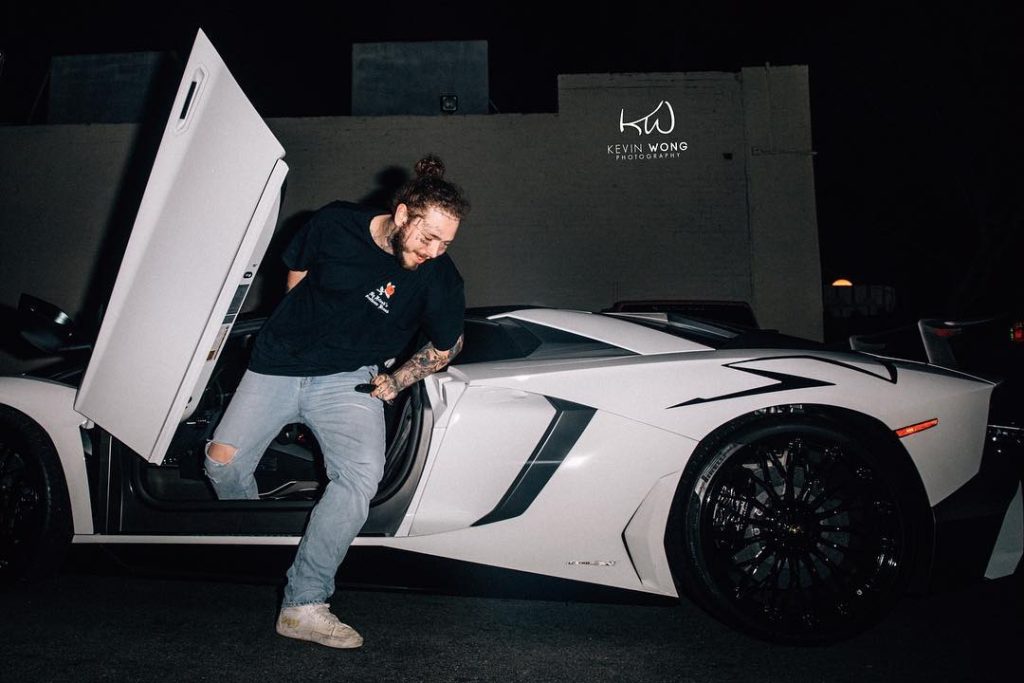 Post Malone's Lamborghini Aventador SV