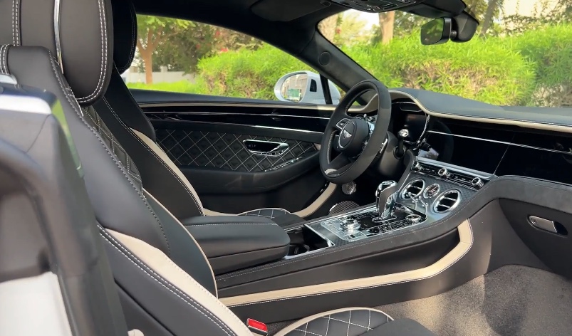 The Interior Of The 2022 Bentley Continental GT Speed