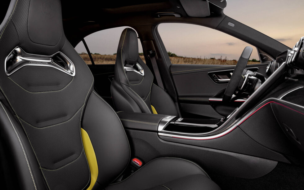 Interior of the New Mercedes AMG C63 S