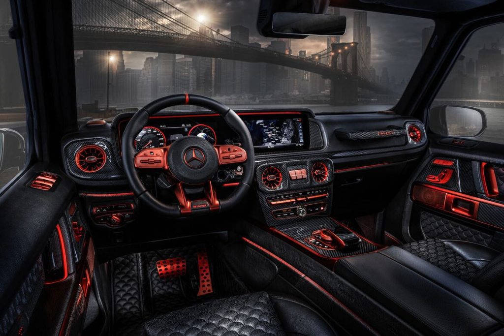 Interior of The New Brabus Pick Up