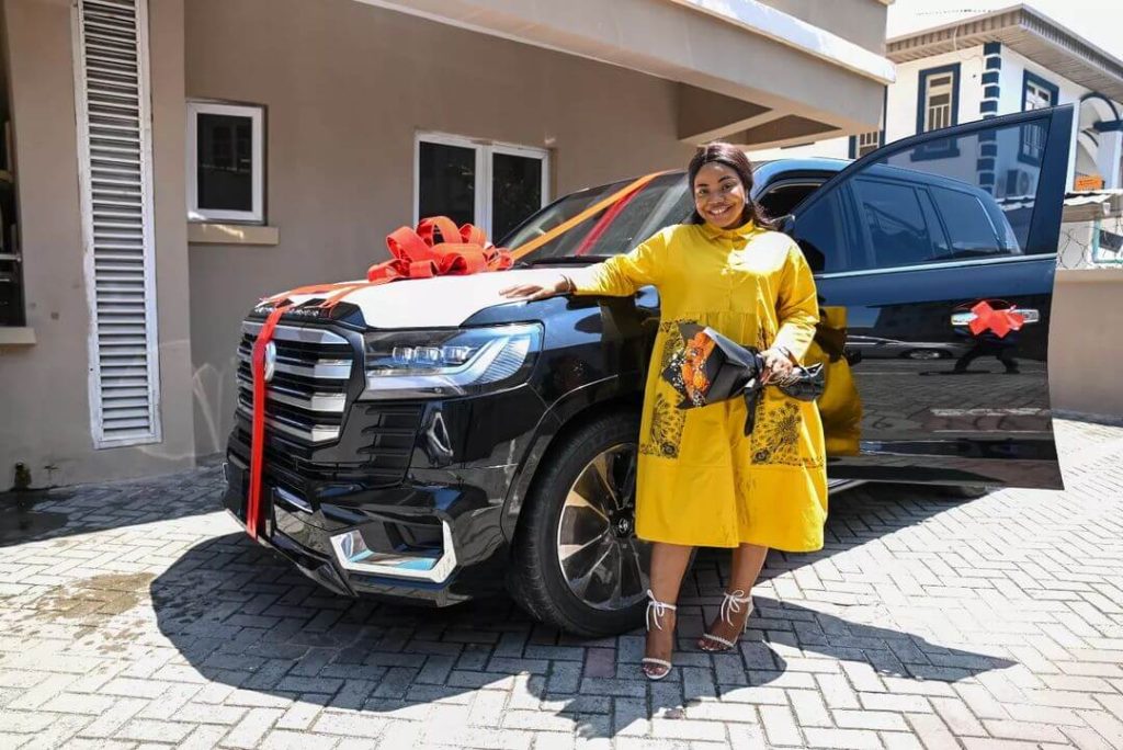 Mercy Chinwo 2022 Toyota Land Cruiser LC300