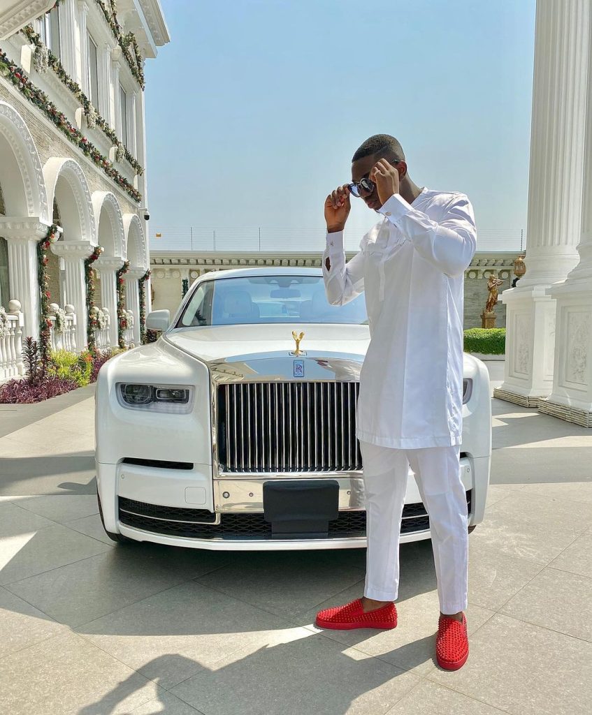 sir olu okeowo's son Ibukun ‘Mufasa’ Okeowo showing car collections