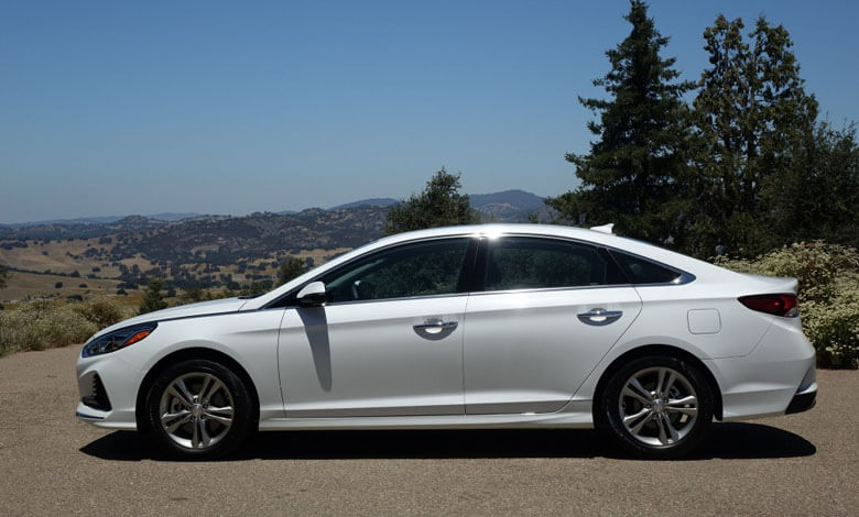 2018 Hyundai Sonata side view