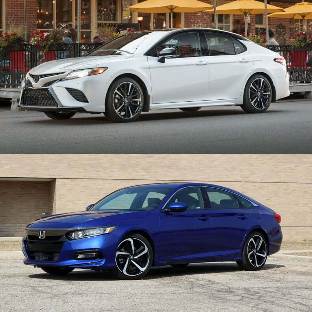 2019 Toyota Camry vs. 2019 Honda Accord - Exterior