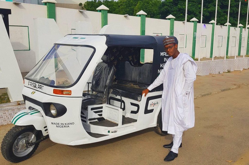 Nigerian Man Built Keke Napep From Scratch 