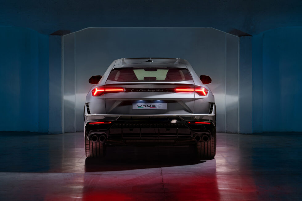 back Of The New Lamborghini Urus S