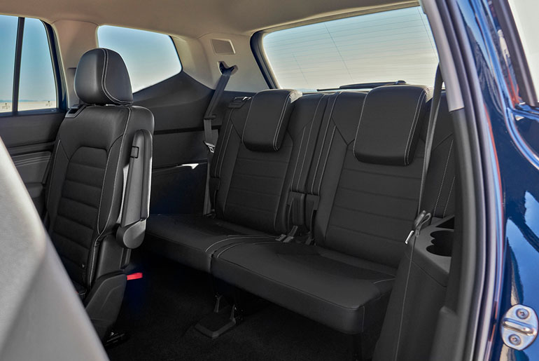 VOLKSWAGEN ATLAS 3rd row seating