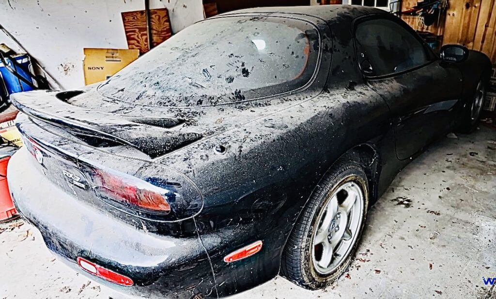 $100,000 Worth Mazda RX-7 Abandoned For 23 Years