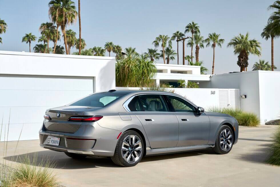 Exterior Of The 2023 BMW i7 xDrive60