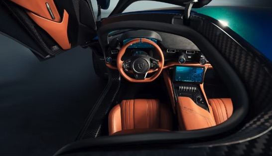 Rimac Nevera EV interior