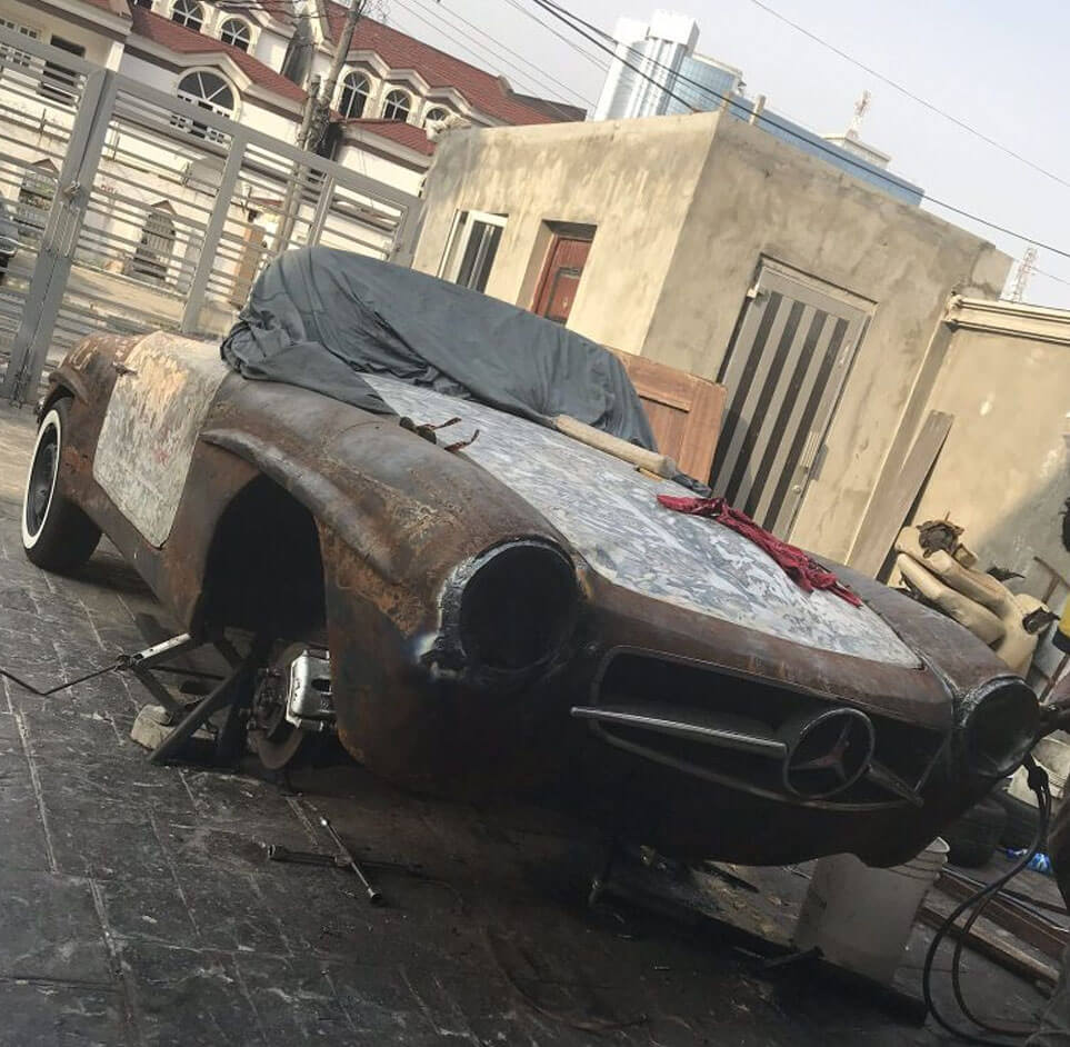 1956 Mercedes Benz 190SL - Before The Refurbishing