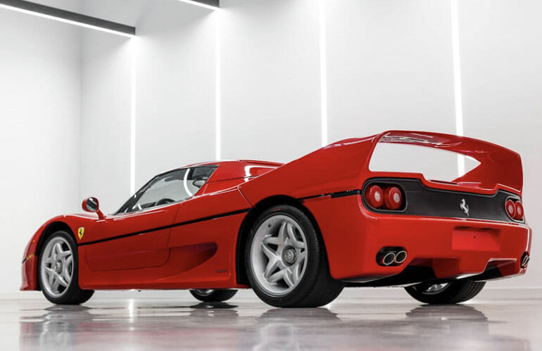 1995 Ferrari F50 back view