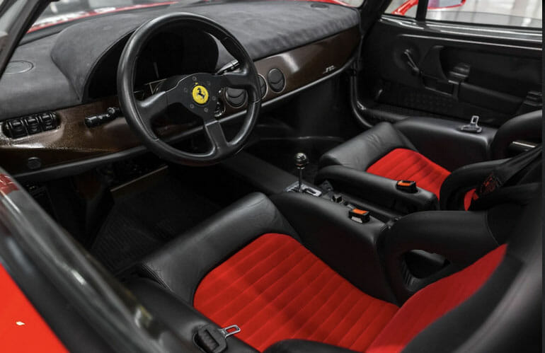 1995 Ferrari F50 interior