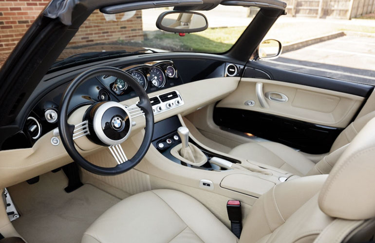 BMW Z8 interior