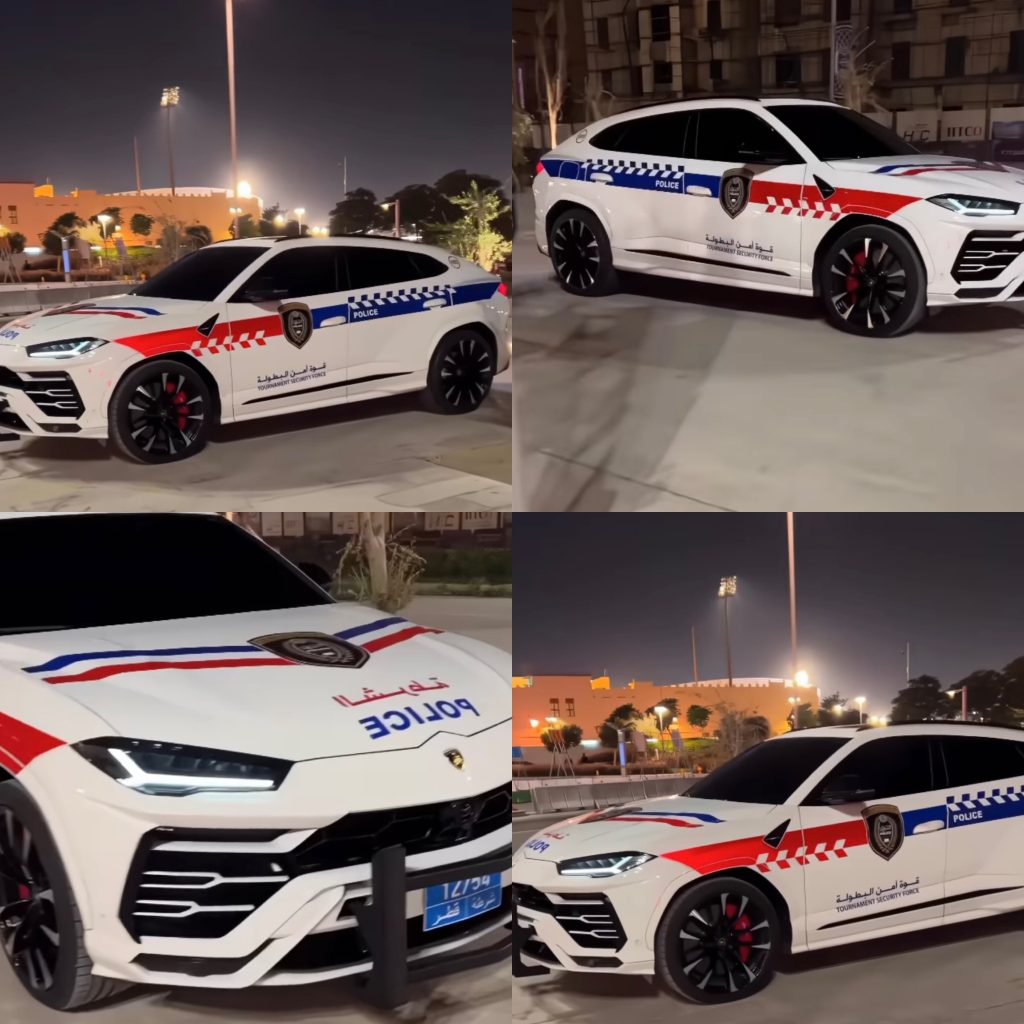 Qatar Police Buys $230,000 Lamborghini Urus