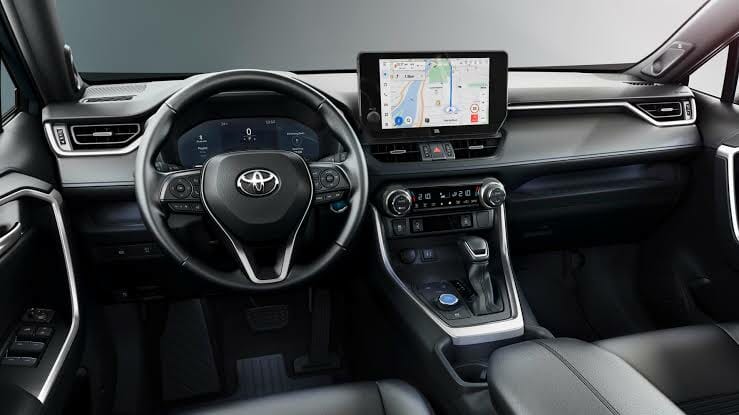 Interior Of The 2023 RAV4