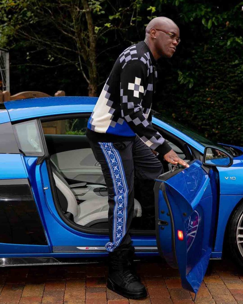 Pst Tobi pictured with 2022 Audi R8 worth 122 million naira