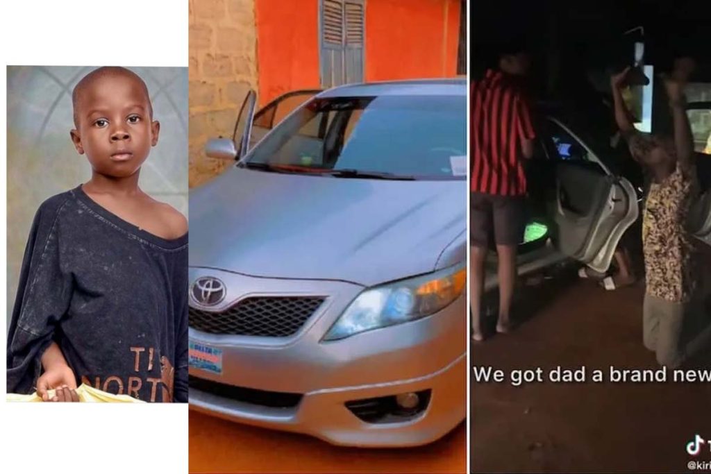 Why I bought car for my Dad – 7year old skit maker Victory Enorense, Kiriku Explain