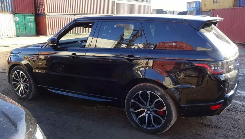 £100,000 Range Rover stolen in UK intercepted en route to Africa