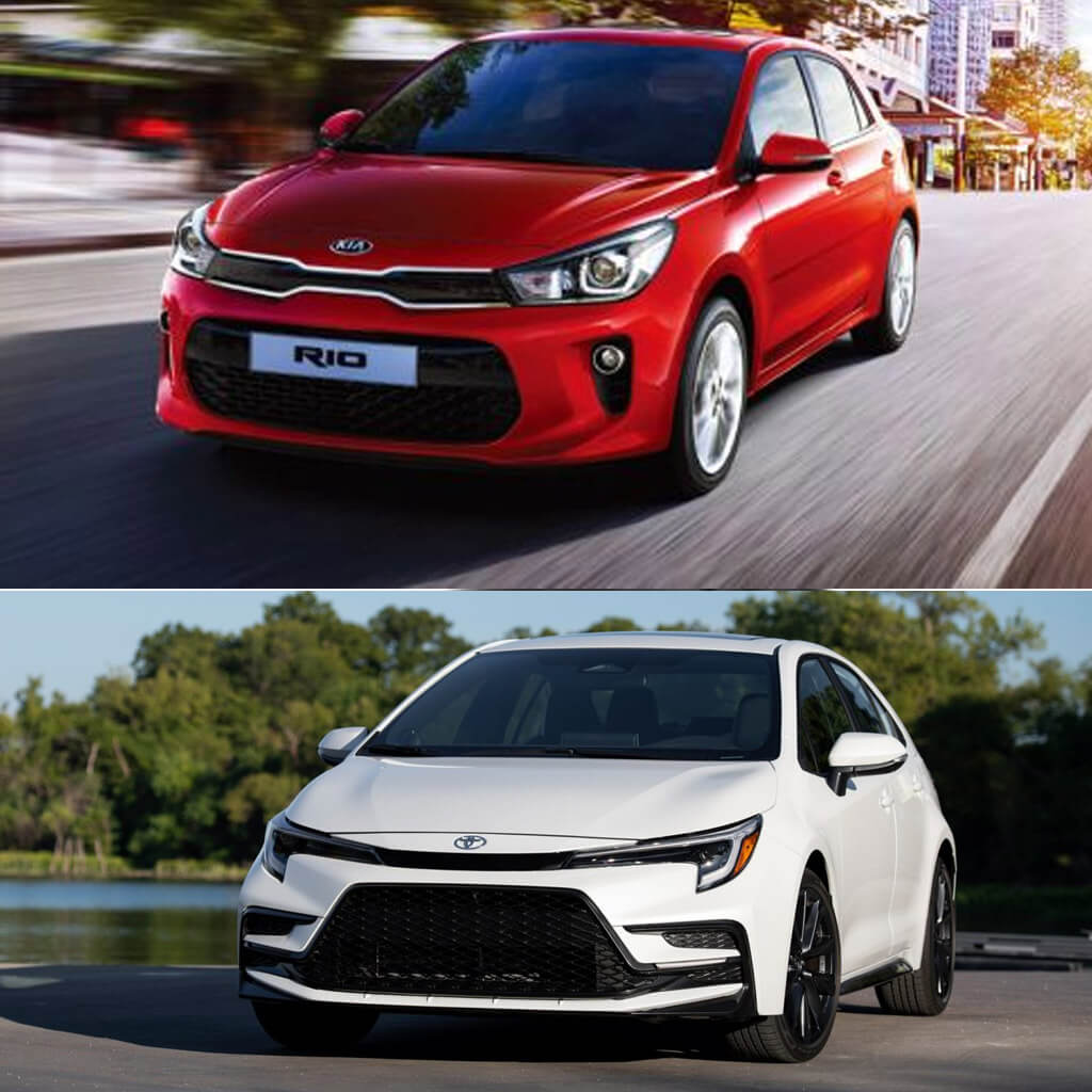  2023 Kia Rio Vs. 2023 Toyota Corolla