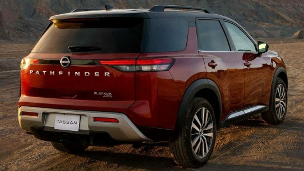 2023 Nissan Pathfinder back view