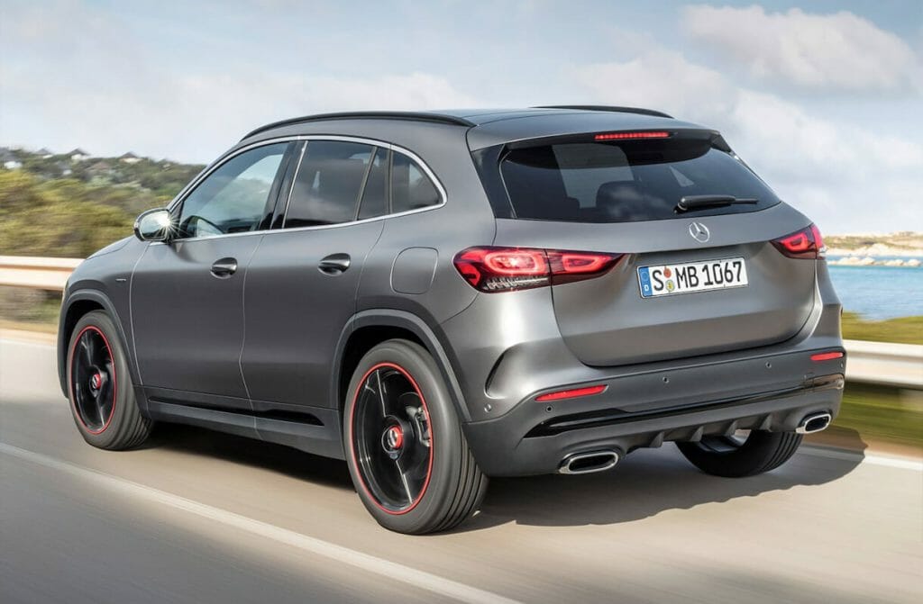 2023 mercedes-benz gla-class back view