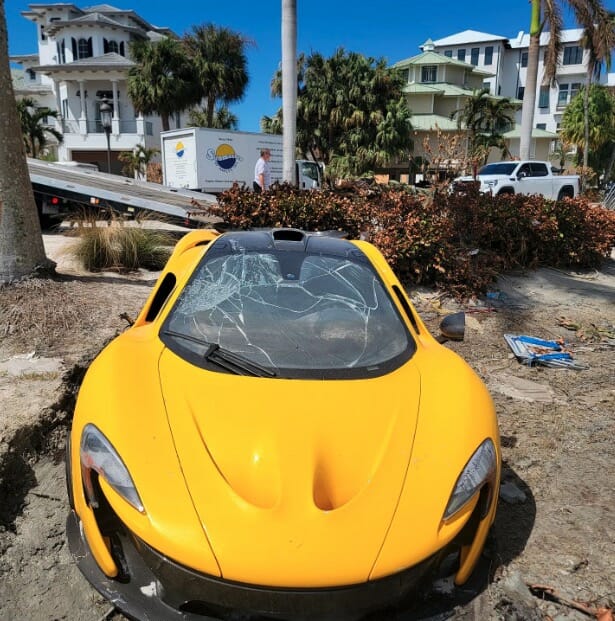 The $1.3 Million McLaren Destroyed By Flood