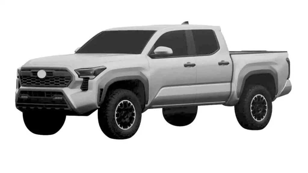 2024 Toyota Tacoma Patent Rendering